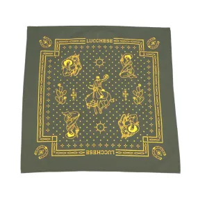 Western Bandana :: Olive