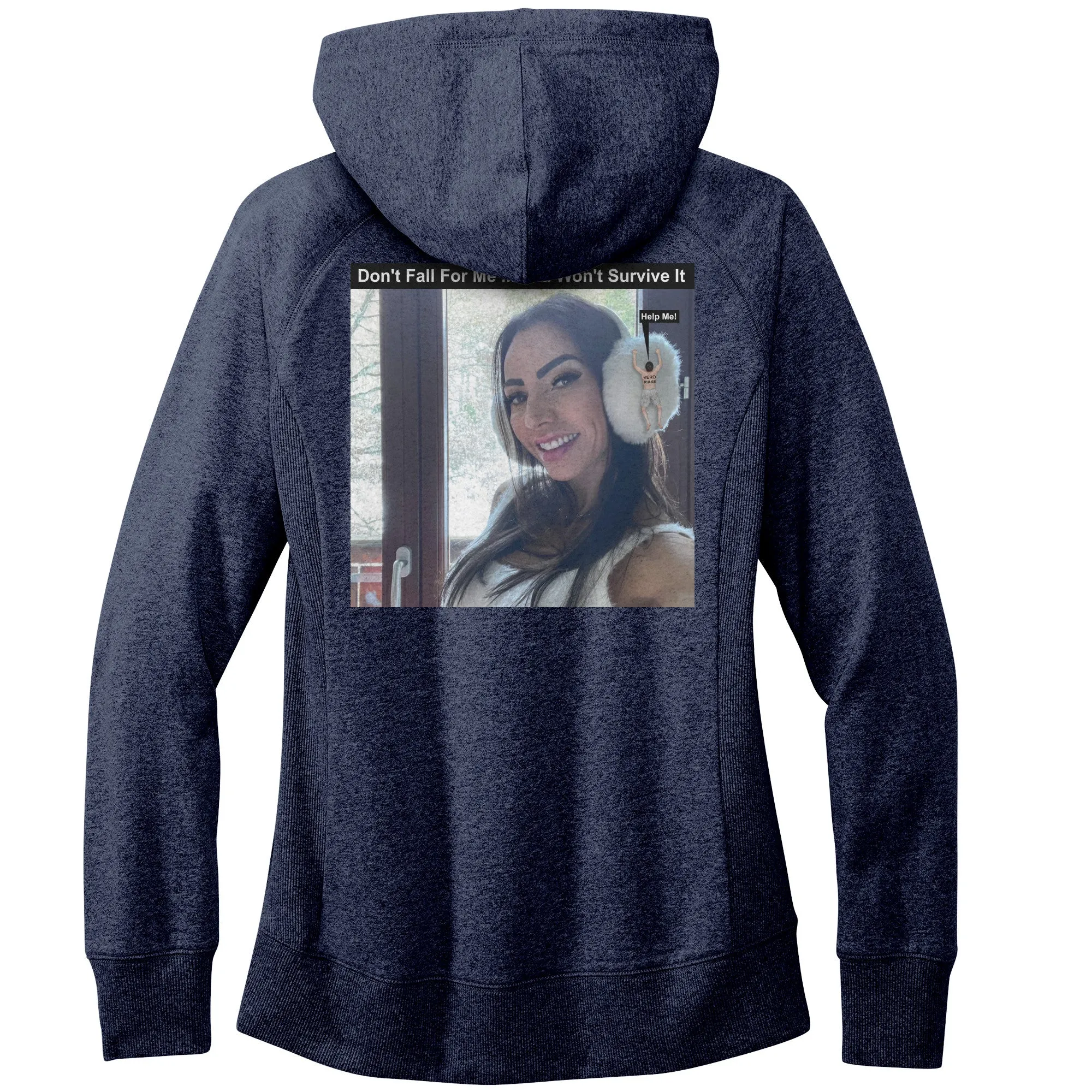 Women's Meme Hoodie - Don't Fall For Me You Won't Survive