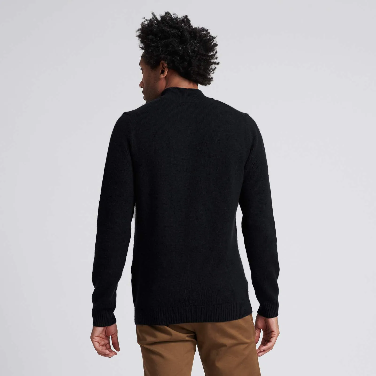 Wool Cashmere Quarterzip